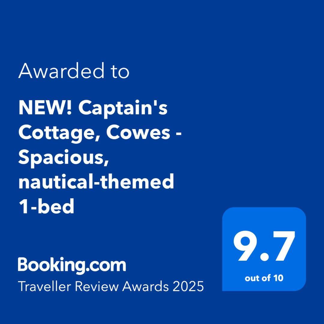 Captain'S Cottage - Central West Cowes - Spacious, Entire 1-Bed Home 외부 사진